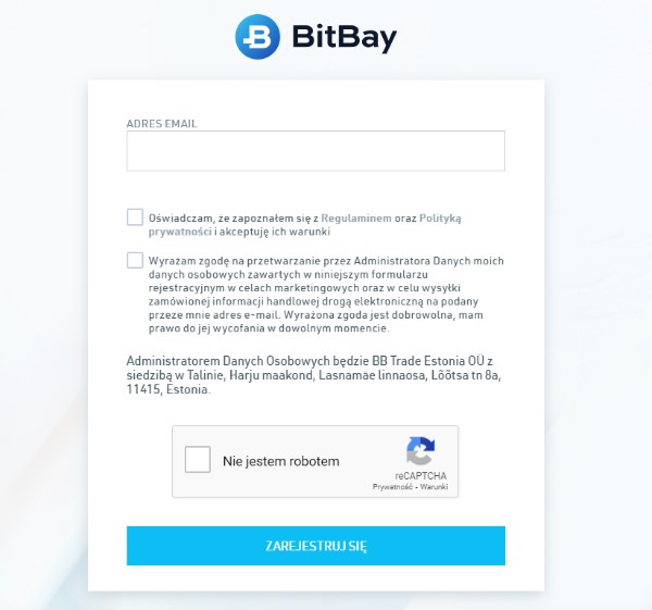konto firmowe na bitbay krok 1