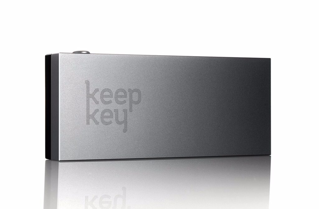 zdjęcie przedstawiające portfel kryptowalut KeepKey