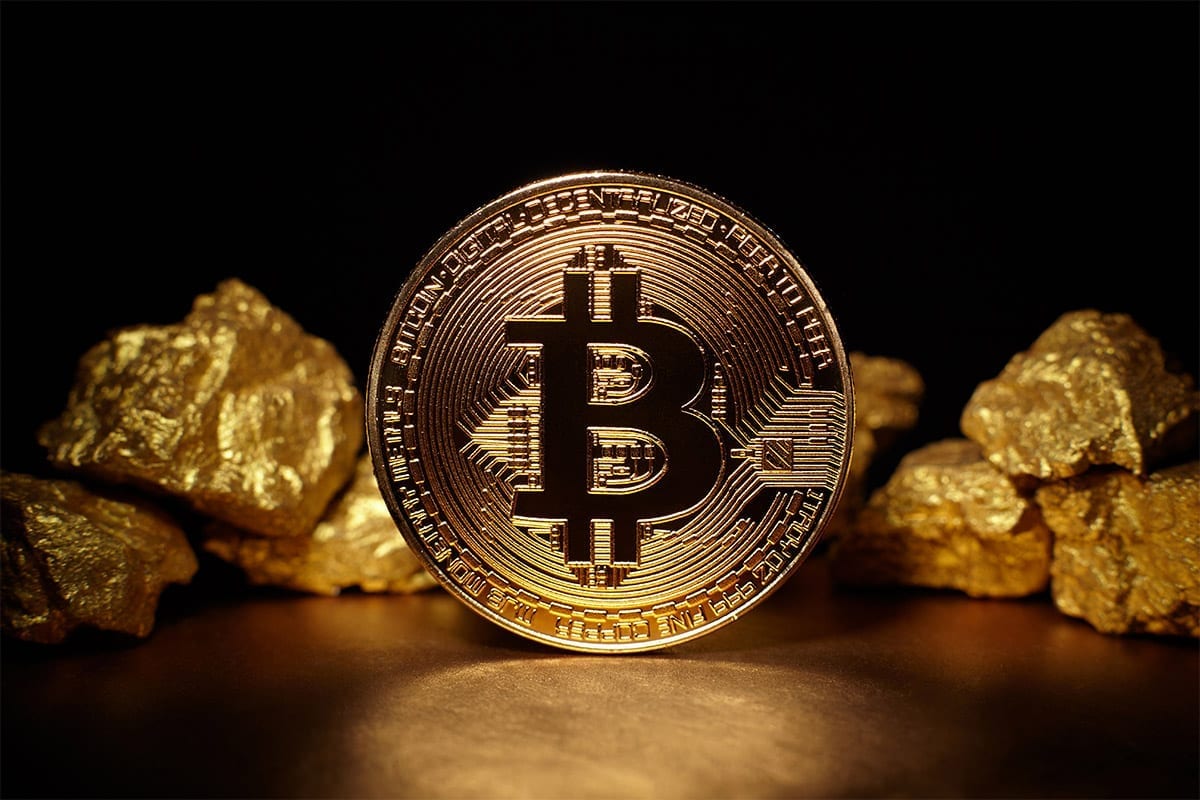 bitcoin-a-złoto