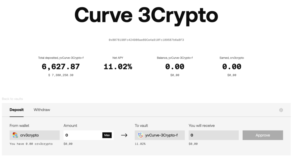 screen strony Curve 3crypto