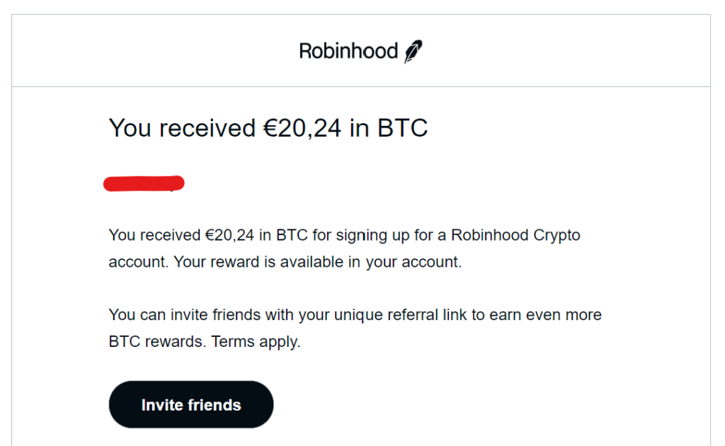 darmowy bitcoin od robinhooda